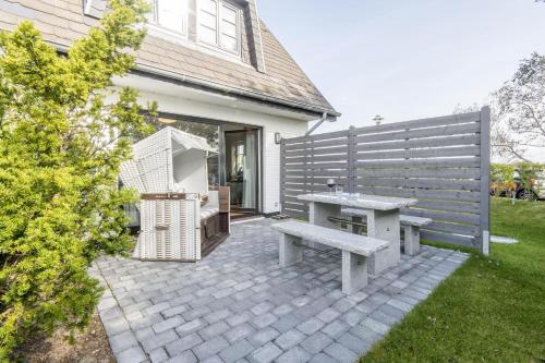 Erkély/terasz, Ringhoog Hues Whg 1 in Wenningstedt