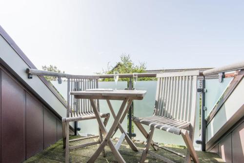 Erkély/terasz, Haus Magnus Whg 5 in Wenningstedt