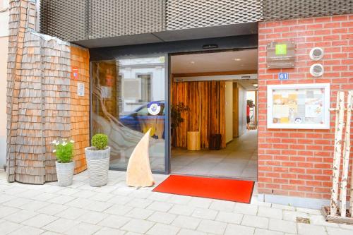 Eingang, Sleepwood Hotel in Eupen