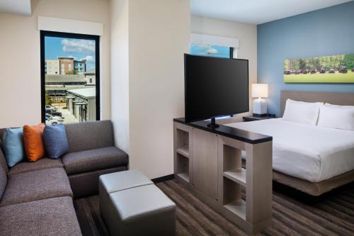 King Studio Suite with Sofa Bed and Roll-In Shower - Disability Access