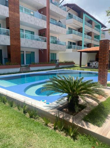 Flat Tamandare - 3 Suites - 10 Pessoas - Piscina - 50m da praia - Tamandare