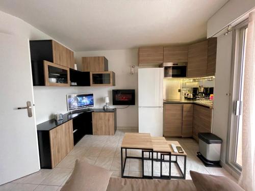 Kitchen, studio la grande roue VUE MAGNIFIQUE in Agde