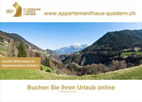 Appartementhaus-Quadern in Valens, Schweiz