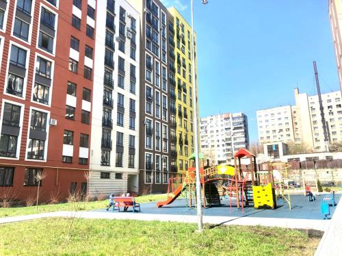 ทัศนียภาพภายนอกโรงแรม, OSapart VIP Apartment in a complex Semycvit in คาเมียนกา