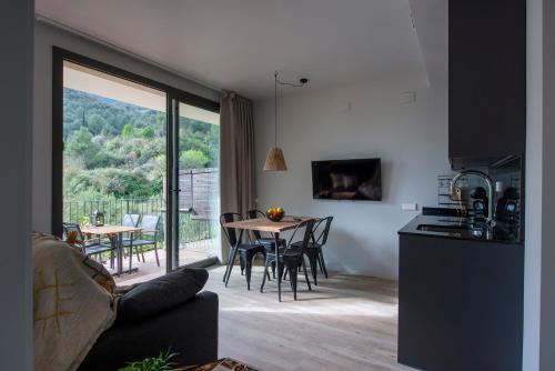 Balkons/terase, Apartaments Agulles de Montserrat in Monistrol De Montserrat