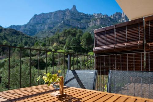Balkons/terase, Apartaments Agulles de Montserrat in Monistrol De Montserrat