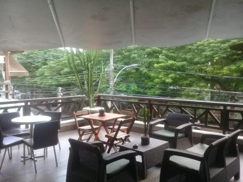 陽台/露台, Hangar Rio Hostel in 戈韋納多島