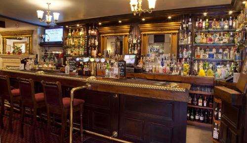 Bar/lounge, The Old Bell Inn in Delph