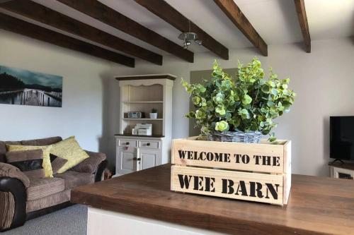 The Wee Barn. In the heart of the countryside