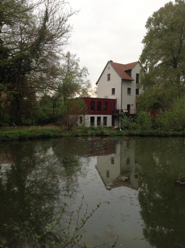 Wassermühle in Rheine, Deutschland