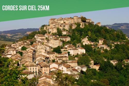 Le Gîte Nature Bien-Etre du Tarn entre Toulouse et Albi & Les Cottages du Tarn