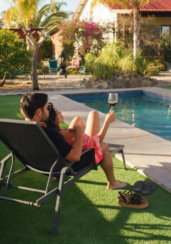 Swimming pool, Terra del Valle Bed & Breakfast in El Porvenir