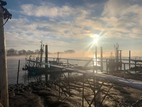 Weser Nah in Fünfhausen, Deutschland
