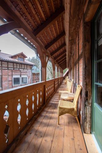 Naturhof-Papiermühle 3 Bett-Zimmer Immergrün