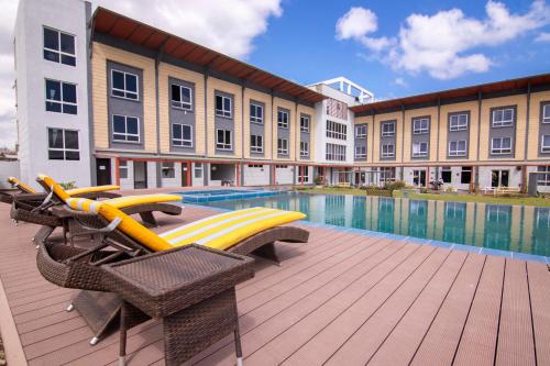 A szálláshely kívülről, Eseriani The Hotel in Naivasha