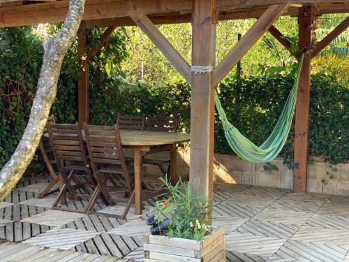 Can Camps Besalú Alojamiento con jardín privado