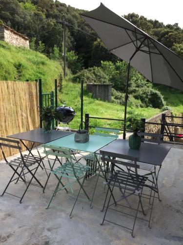 Maison Corse en pierre entre maquis et mer gîte à louer Sainte-Lucie-de-Tallano