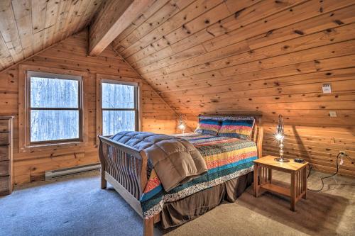 Secluded Gaylord Cabin with Deck, Fire Pit and Grill!