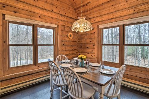 Secluded Gaylord Cabin with Deck, Fire Pit and Grill!