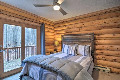 Secluded Gaylord Cabin with Deck, Fire Pit and Grill!