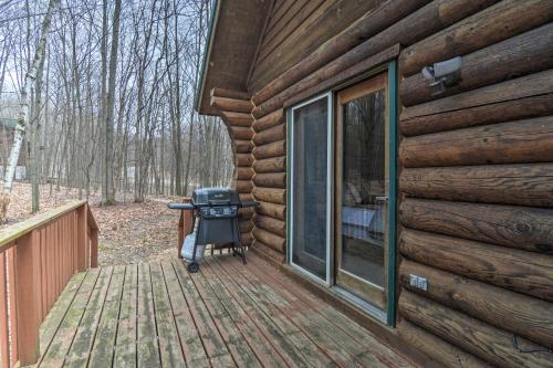 Secluded Gaylord Cabin with Deck, Fire Pit and Grill!