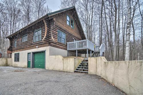 Secluded Gaylord Cabin with Deck, Fire Pit and Grill!