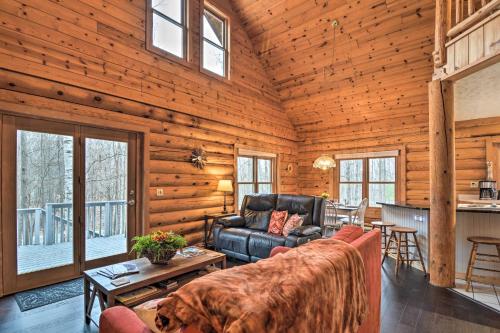 Secluded Gaylord Cabin with Deck, Fire Pit and Grill!