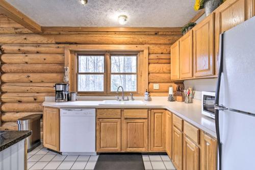 Secluded Gaylord Cabin with Deck, Fire Pit and Grill!