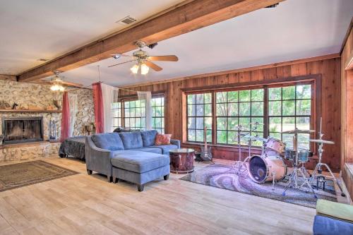 Vibrant Palm Bay Tropicana House with Pool!