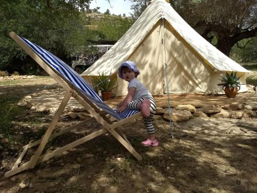 Family bell tent in Tortosa