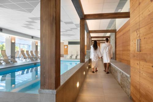 Swimming pool, Albergo Edelweiss - LareSpa in Crodo