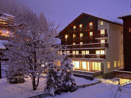 Entrée, Hotel Alphubel in Zermatt