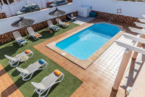 Villa with private pool, near beach and golf Caleta de Fuste- Villa Charlotte