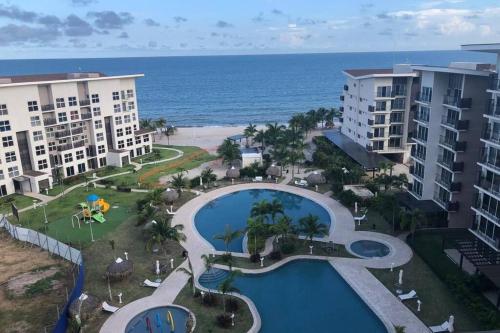 景觀, Playa Caracol, Punta Chame, Panamá (Playa Caracol, Punta Chame, Panama) in 查梅
