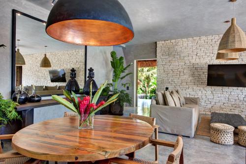 Beachfront Villa in Tankah Bay in Tulum, Mexico