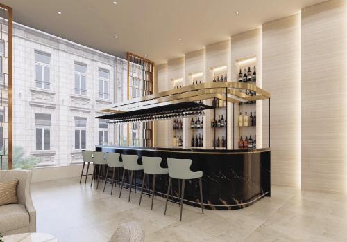 Bar/lounge, Hermann Hotel Pattaya near The Avenue Shopping Mall