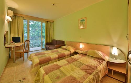 A szálláshely kívülről, Hotel Magnolia in Albena