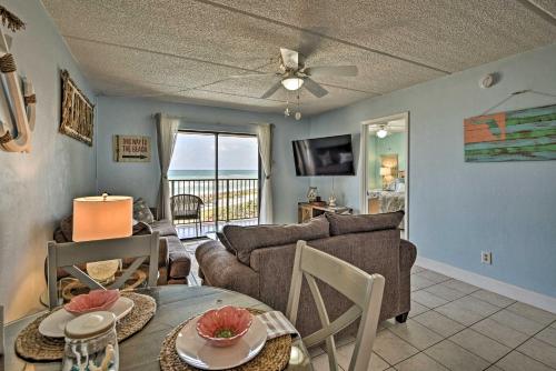 Oceanfront Ormond Beach Getaway with Balcony!