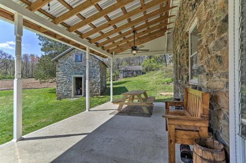 Patio and Fire Pit Idyllic Cottage in Hellertown! in Other