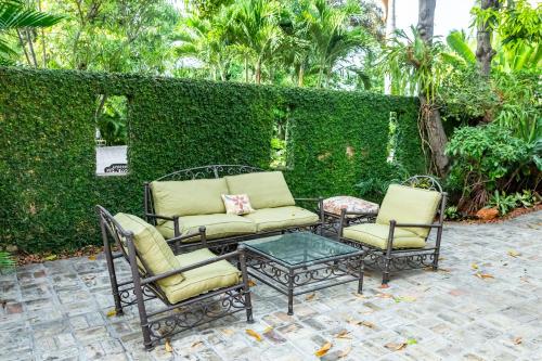 Jardin, Hotel Villa Therese in Port-au-Prince