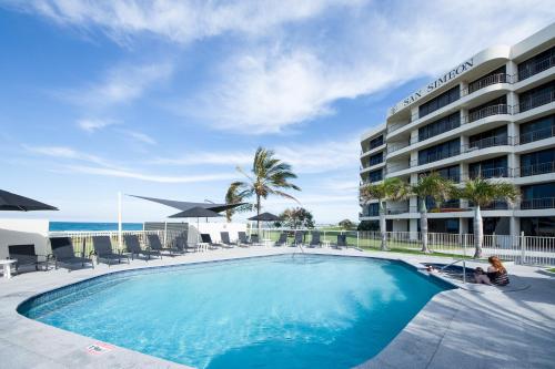 Ulaz, San Simeon Beachfront Apartments in Tugun