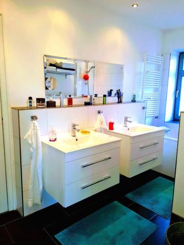 Badeværelse, Villa Appartements Syke in Syke