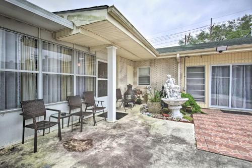 Eclectic Westwego Retreat with Sunroom and Patio!