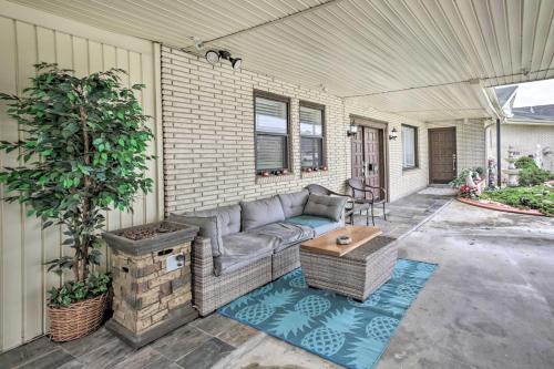 Eclectic Westwego Retreat with Sunroom and Patio!