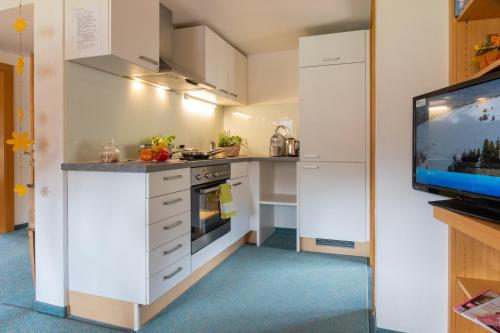 廚房, 嘎斯豪斯格拉夫旅館 (Gastehaus Graf) in 貝曹