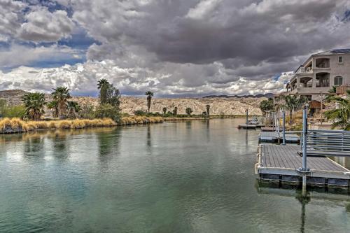 Restful Riverfront Retreat with Private Dock and Patio