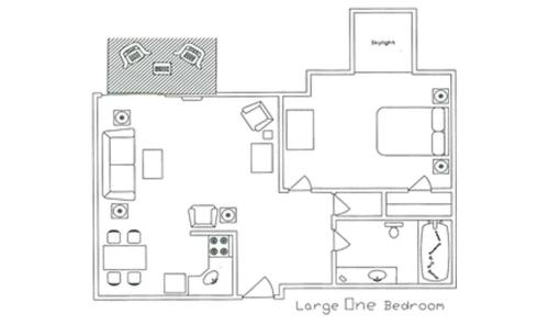 1 sofa bed