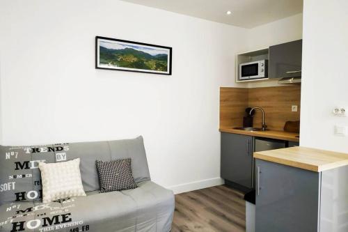 Exceptionnel : hypercentre Biarritz T2 avec patio