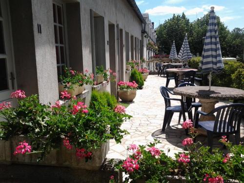 Erkély/terasz, La Renaudiere in Chenonceaux