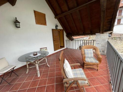 Balcony/terrace, La Borda del Tio Nicolas - Selva de Irati in Aribe
